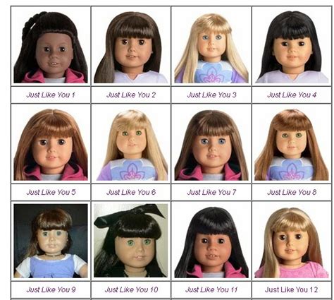 american girl doll identification guide